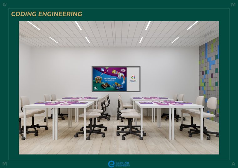 Young Engineers center classroom